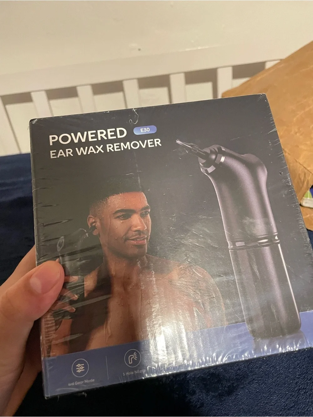 Powered E30 Ear Wax Remover - Black
